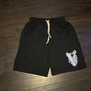 Medium 100% polyester black Vlone shorts
